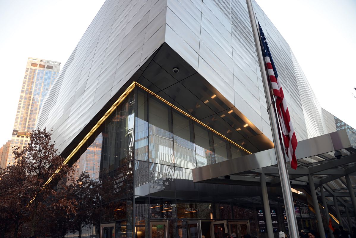 01 National September 11 Memorial Museum Entry Pavilion Outside